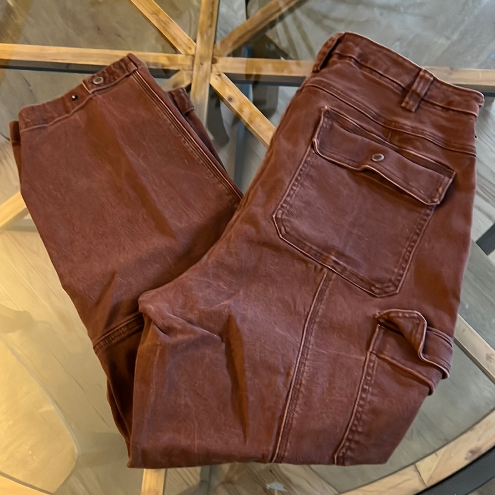 Duluth Trading Co. Fire Hose Stovepipe Pants Size 16